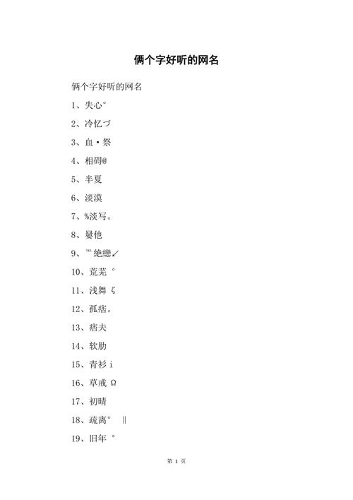 2021年战队名大全