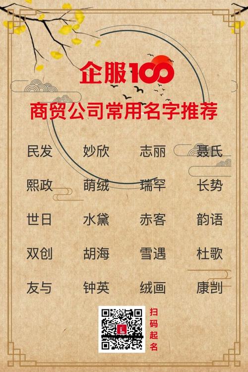 如何为公司起名字