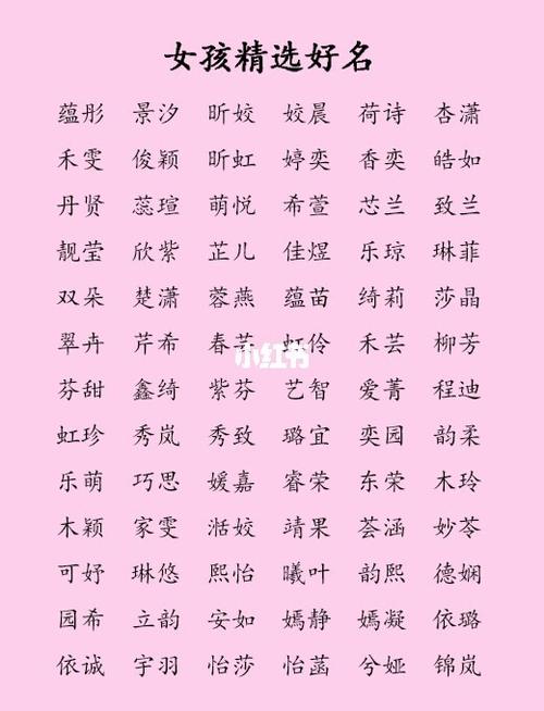 羊年女宝起名指南