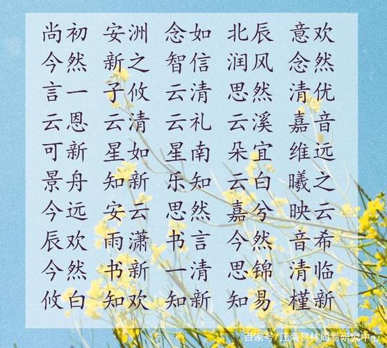 鼠宝宝取名用字