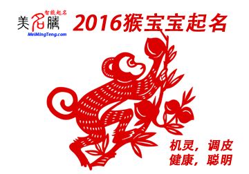 猴年女宝宝取名大全