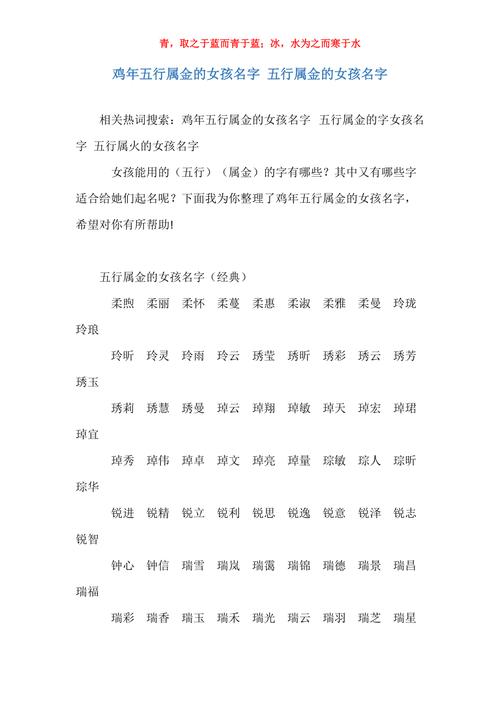 五行属金水有涵养的字